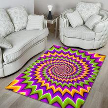 Load image into Gallery viewer, Twisted Colors Moving Optical Illusion Area Rug
