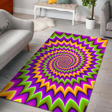 Load image into Gallery viewer, Twisted Colors Moving Optical Illusion Area Rug
