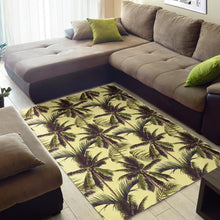 Load image into Gallery viewer, Vintage Palm Tree Pattern Print Area Rug
