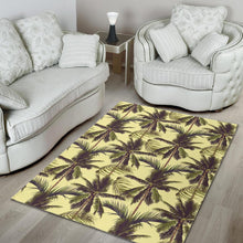 Load image into Gallery viewer, Vintage Palm Tree Pattern Print Area Rug
