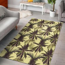 Load image into Gallery viewer, Vintage Palm Tree Pattern Print Area Rug
