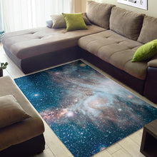Load image into Gallery viewer, White Cloud Galaxy Space Print Area Rug

