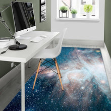 Load image into Gallery viewer, White Cloud Galaxy Space Print Area Rug
