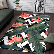 Load image into Gallery viewer, Zig Zag Tropical Pattern Print Area Rug
